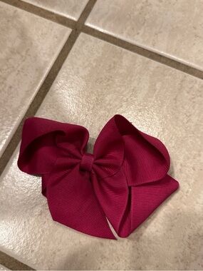 Vibrant Fuchsia Grosgrain Hair Bow